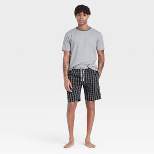 Hanes Premium Men's Shorts Pajama Set - Blue