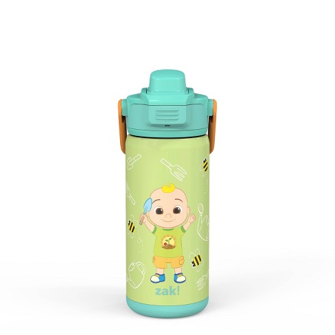 Zak Designs 14oz Stainless Steel Kids' Water Bottle With Antimicrobial  Spout 'cocomelon' : Target