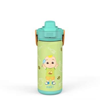 Claire's Harry Potter Water Bottle - 300ml - Pop Up Straw Twist Off Lid Kids Drinks Bottle For School, Sports, Everyday Hydration - Black & Gold