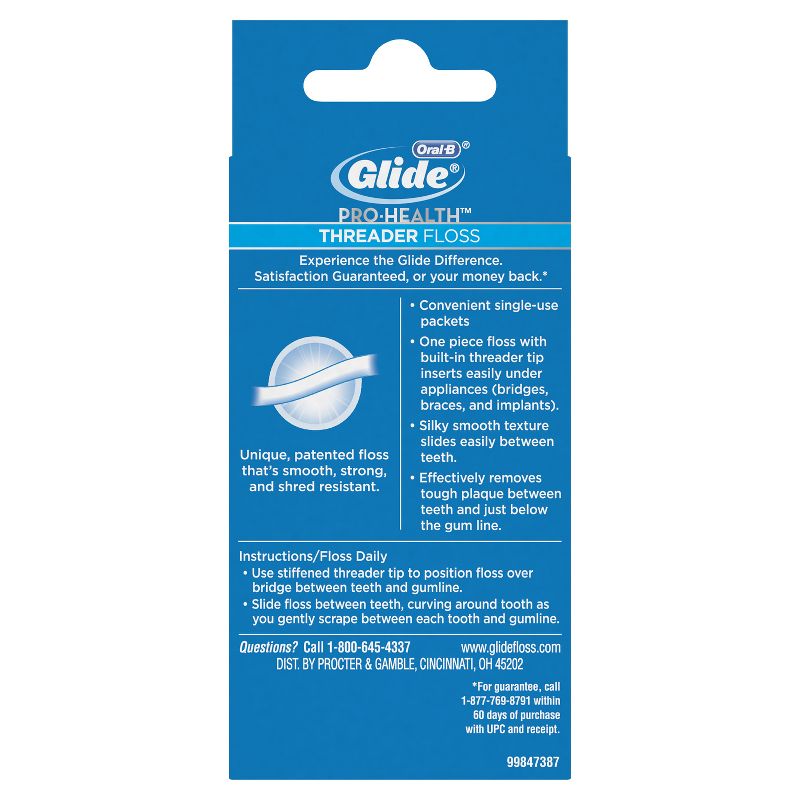 Oral-B Glide Pro-Health Dental Threader Floss -  30ct, 4 of 10
