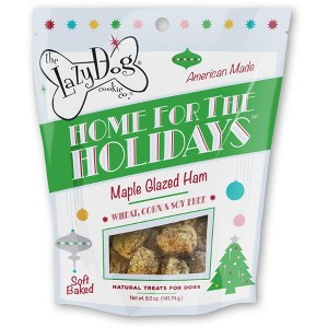 The Lazy Dog Cookie Co. Home For The Holidays Christmas Dog Treats, 5 oz. - 1 of 3