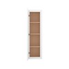 HOMLUX Easy-DIY Shaker White Ready to Assemble Wall Kitchen Cabinet 1 Door-3 Shelves - 3 of 3