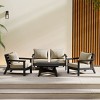 WestinTrends Avalon Outdoor 5-Piece Modular Sectional Patio Furniture Sofa Set - 2 of 4