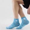 Anna-Kaci Men's Breathable Athletic Ankle Socks 6pk - 2 of 4