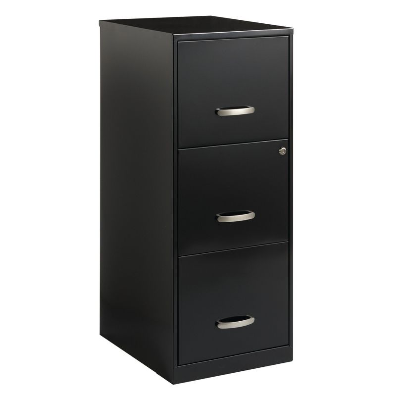 Hirsh Industries Space Solutions File Cabinet 3 Drawer - Black, 1 of 13