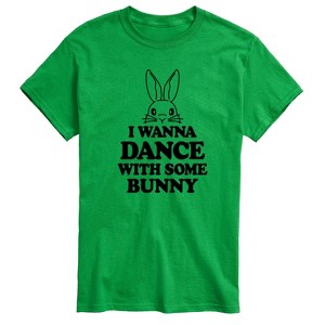 Men's - Instant Message - I Wanna Dance With Some Bunny Short Sleeve Graphic T-Shirt - 1 of 4