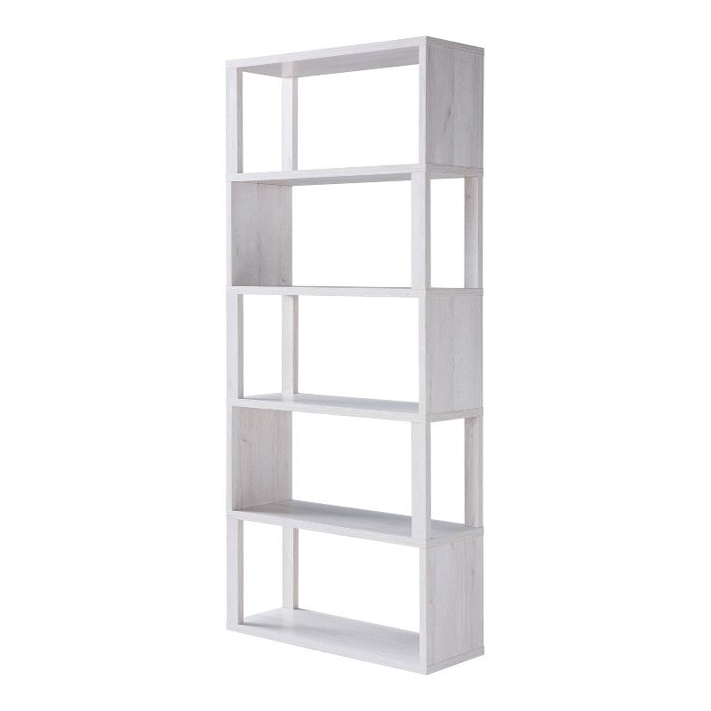 70.5&#34; Montalva 5 Shelf Bookcase White Oak - HOMES: Inside + Out, 3 of 9