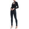 phistic Women's Faux Wrap Turtle Neck Bodysuit - 4 of 4