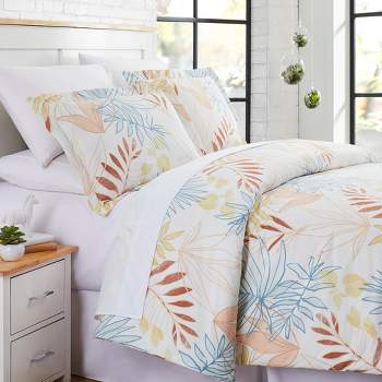 Southshore Fine Living Tropic Leaf Oversized Down Alternative Comforter Set