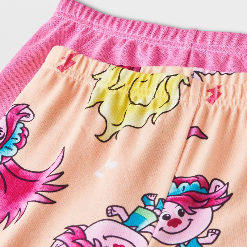Girls&#39; Trolls Poppy 3pc Pajama Set - Pink, 4 of 5