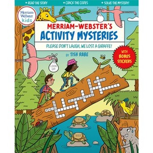 Please Don't Laugh, We Lost a Giraffe! - (Merriam-Webster's Activity Mysteries) by  Tish Rabe (Mixed Media Product) - 1 of 1