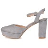 Journee Collection Womens Roslynn Almond Toe High Block Heel Pumps - 2 of 4