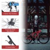 KWPZQEB Mountain Bike for Men and Women, 26 inch 24 Speed Suspension Fork, Durable Steel Frame, Comfort Saddle - 3 of 4