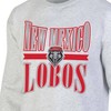 NCAA New Mexico Lobos Unisex Ash Crew Fleece Sweatshirt - 3 of 3