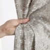 HLC.ME Avalon Jacquard Slub Texture - Privacy Curtains Grommet Lightweight Window Curtains Panels, 2 Panels - 4 of 4