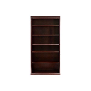 72" Huntington Club Wood Bookcase Cherry - Martin Furniture: Office Storage, No Assembly Required - 1 of 4