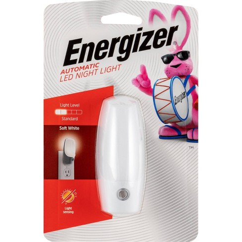 Energizer White LED Power Failure Auto On/Off Night Light in the