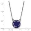 Black Bow Jewelry Sterling Silver Delta Phi Epsilon Greek Life Necklace 18 Inch - 2 of 4