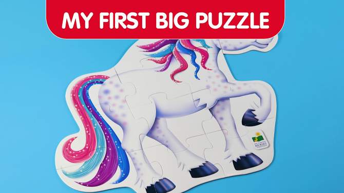 The Learning Journey My First Big Floor Puzzle Unicorn (12 pieces), 2 of 7, play video