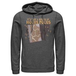 Men's Disney Hocus Pocus Binx Spellbook Pull Over Hoodie - 1 of 3