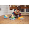 Green Toys Construction Truck 3-Pack – BPA-Free Recycled Plastic Toy Vehicles with Scooper, Mixer, Dump Truck & Dog Figure - 2 of 2