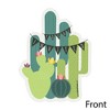 Big Dot of Happiness Prickly Cactus Party - Shaped Fill-in Invitations - Fiesta Party Invitation Cards with Envelopes - Set of 12 - 2 of 4