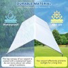 Whizmax Carport 10X20ft Carport Canopy Car Tent Metal Carport Outdoor Garage Boat Shelter Party Tent, White - 3 of 4