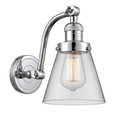 Cone - 1 Light Wall Sconce In Industrial Style-11.5 Inches Tall and 6.5 Inches Wide