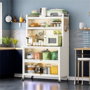 LunaLulinlk metal storage shelves for Kitchen - 1 of 4