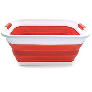 SAMMART 41L (10.8 gallon) Collapsible Plastic Laundry Basket - 1 of 4