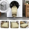Modern Abstract Area Rug Machine Washable Rug for Living Room, Non-Slip Non Shedding Gradient Soft Carpet, Low Pile Indoor Foldable Printed Rug - 2 of 4