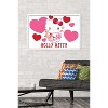 Trends International Hello Kitty: 25 Valentine's Day - Bow Framed Wall Poster Prints - 2 of 4