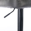 Sapphtopaz Swivel Bar Stools Set of 2 Counter Adjusatble Height Bar Stools with Tufted Back 25"-33" Chair for Kitchen, Living Room - 3 of 4