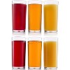 Acrylic Tumblers Set of 6 – 20 oz Crystal Clear Shatterproof Drinking Glasses – Durable, Lightweight, Dishwasher Homeitusa - 3 of 4