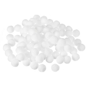 Unique Bargains Home Crafts Handcrafts Project DIY Polyester Felt Balls Beads 300 Pcs - 1 of 4
