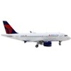 Airbus A319 Commercial Aircraft "Delta Air Lines" White with Blue and Red Tail 1/400 Diecast Model Airplane by GeminiJets - 3 of 3