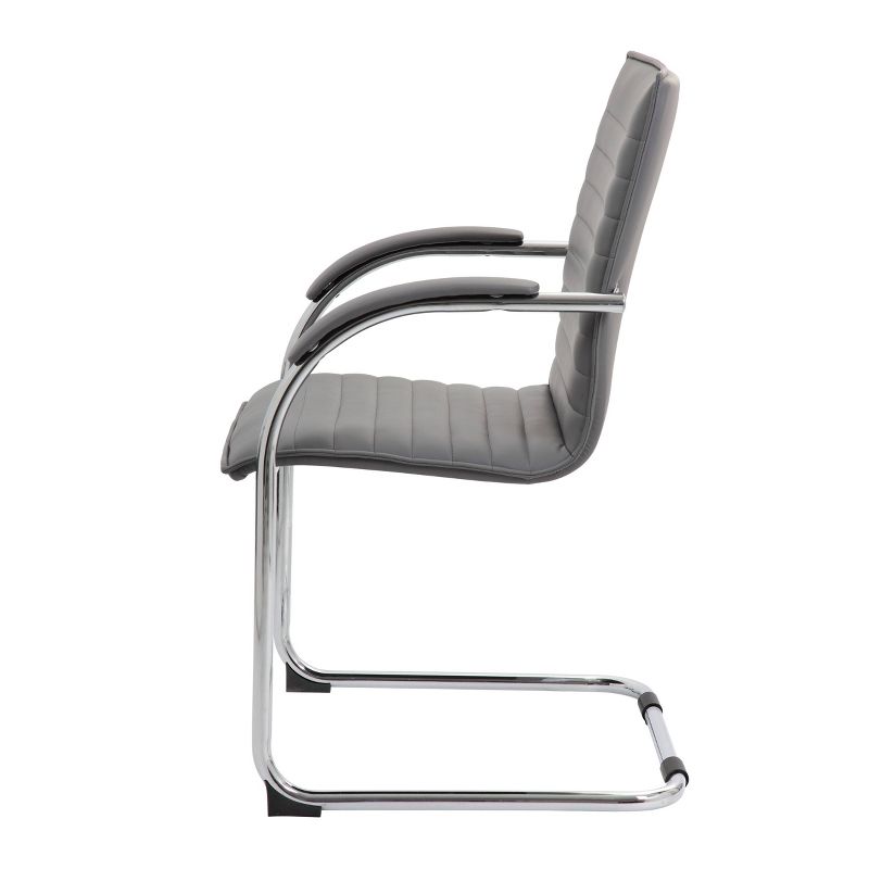 Set of 2 Vinyl Side Chair - Boss Office Products, 4 of 7