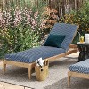 78"x24" Woven Outdoor Chaise Lounge Cushion - Threshold™ - 2 of 4