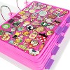 Enamel Pin Display Pages 6pk-Display & Trade Your Collectible Pins in Any 3-Ring Binder-Pages Lay Flat w/ Pinbacks & NO Sagging-Pink-Pins Not Included - 3 of 4