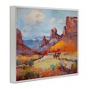 Stupell Industries Canyon Cowboys Painting Framed Giclee Art, White, 30" x 24" - 2 of 4