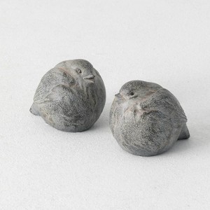 Sullivans Set Of 2 Bird Figurines 3"H Gray - 1 of 4