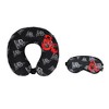 Dungeons & Dragons Adult Travel Set with Neck Pillow, Eye Mask, and Throw Blanket - Perfect for Adventure-Loving Travelers! - 3 of 4