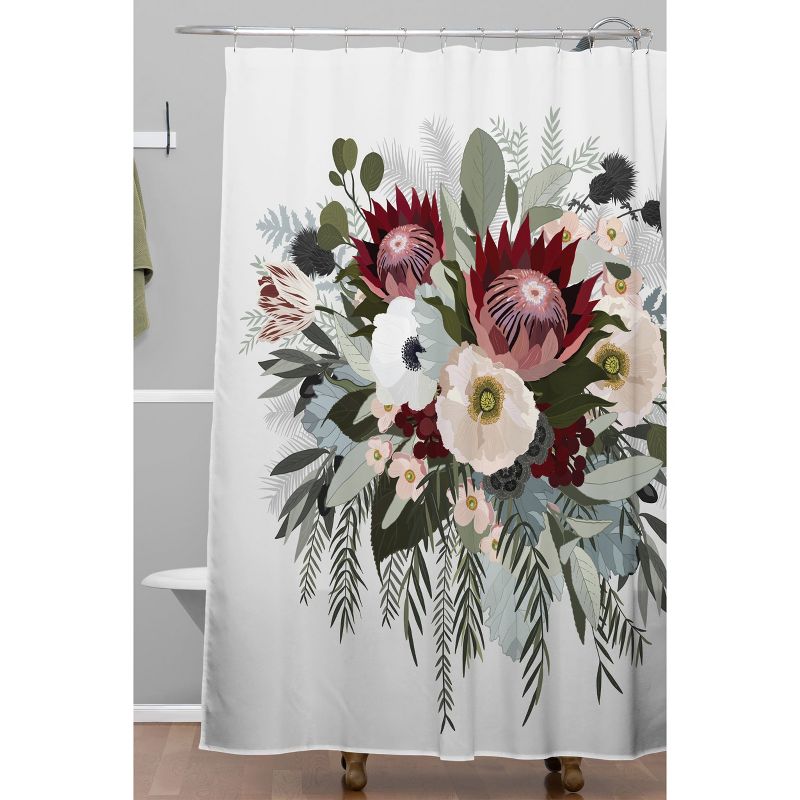 Adeline Sun Shower Curtain - Deny Designs, 3 of 7
