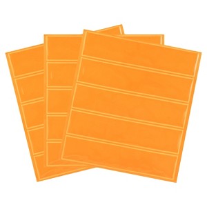 Unique Bargains High Visibility Washable Warning Safety Reflective Stickers 15 Pcs - 1 of 4