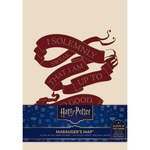 Harry Potter: Marauder's Map Glow in the Dark Journal - by  Insight Editions (Hardcover) - 1 of 1