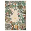 Jungle Rug Washable Area Rugs for Living Room Bedroom Soft Forest Animals Print Rugs - 4 of 4