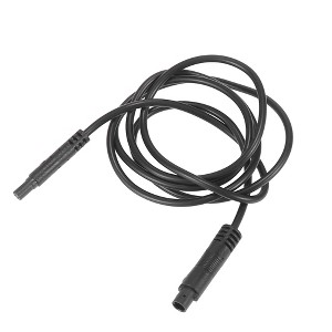 Unique Bargains Car 4 Pin Backup Camera Extension Cable Black - 1 of 4