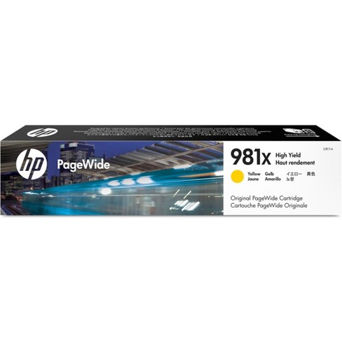 Hp Inc Hp 981x L0r11a Yellow High Yield Original Ink Cartridge Target