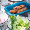 Cinsa 6 Piece Bowl Set, 7 Inch, 1 Qt, Enamelware Steel Bowls for Indoor & Outdoor, Durable and Reusable. Suitable for Oven - 3 of 4