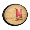 College Basketball Hardwood Design Oval Slimline Lighted Wall Sign - 2 of 4